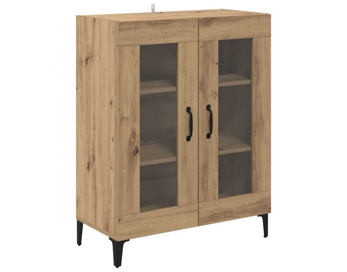 Sonata H Висок шкаф Дъб 69,5 x 34 x 180 см Инженерно дърво