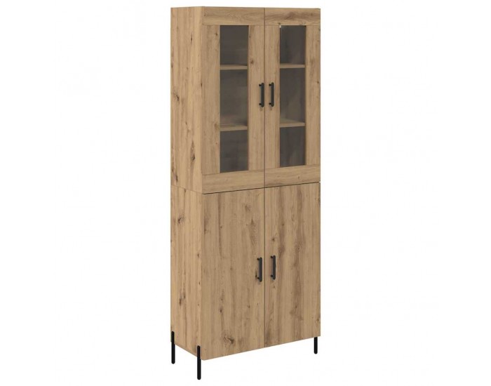 Sonata H Висок шкаф Дъб 69,5 x 34 x 180 см Инженерно дърво