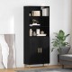 Sonata H Висок шкаф 2 pcs Черния дъб 69,5 x 34 x 180 см Инженерно дърво