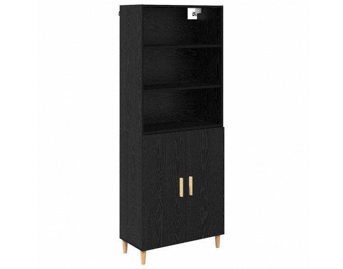 Sonata H Висок шкаф 2 pcs Черния дъб 69,5 x 34 x 180 см Инженерно дърво