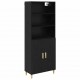 Sonata H Висок шкаф 2 pcs Черния дъб 69,5 x 34 x 180 см Инженерно дърво