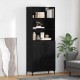 Sonata H Висок шкаф Монтиране на стена 2 pcs Черния дъб Инженерно дърво