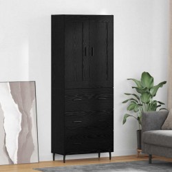 Sonata H Висок шкаф 2 pcs Черния дъб 69,5 x 34 x 180 см Инженерно дърво - Living