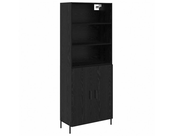 Sonata H Висок шкаф 2 pcs Черния дъб 69,5 x 34 x 180 см Инженерно дърво