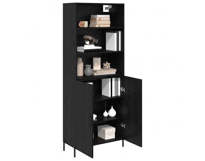 Sonata H Висок шкаф 2 pcs Черния дъб 69,5 x 34 x 180 см Инженерно дърво