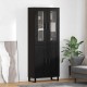 Sonata H Висок шкаф 2 pcs Черния дъб Инженерна дървесина и стъкло