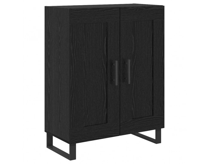 Sonata H Висок шкаф 2 pcs Черния дъб Инженерна дървесина и стъкло