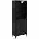 Sonata H Служебен шкаф с чекмедже 2 pcs Черния дъб Инженерно дърво