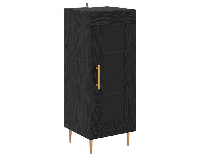 Sonata H Висок шкаф Черния дъб 34,5 x 34 x 180 см Инженерно дърво