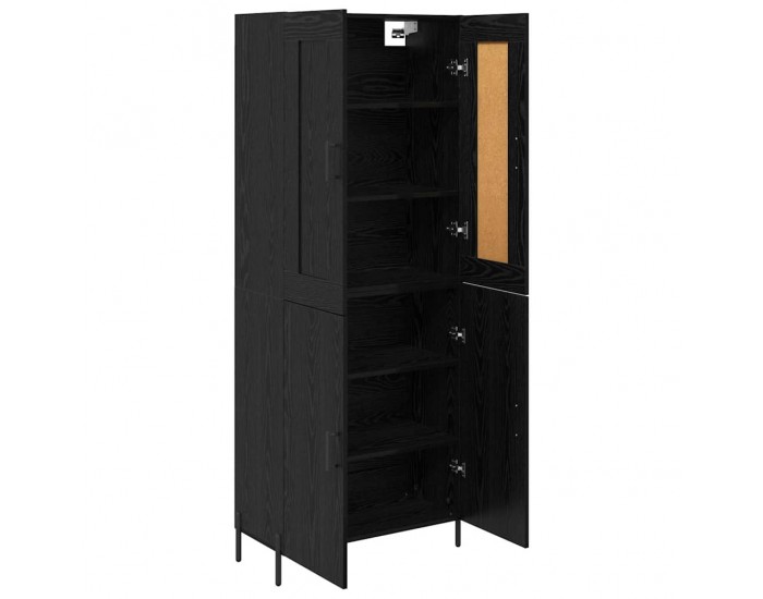 Sonata H Висок шкаф 2 pcs Черния дъб 69,5 x 34 x 180 см Инженерно дърво