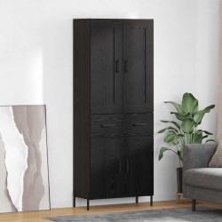 Sonata H Висок шкаф 2 pcs Черния дъб 69,5 x 34 x 180 см Инженерно дърво - Living