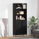 Sonata H Висок шкаф 2 pcs Черния дъб Инженерна дървесина и стъкло