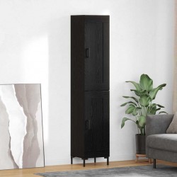 Sonata H Висок шкаф Черния дъб 34,5 x 34 x 180 см Инженерно дърво - Corpuri, vitrine, biblioteci modulare