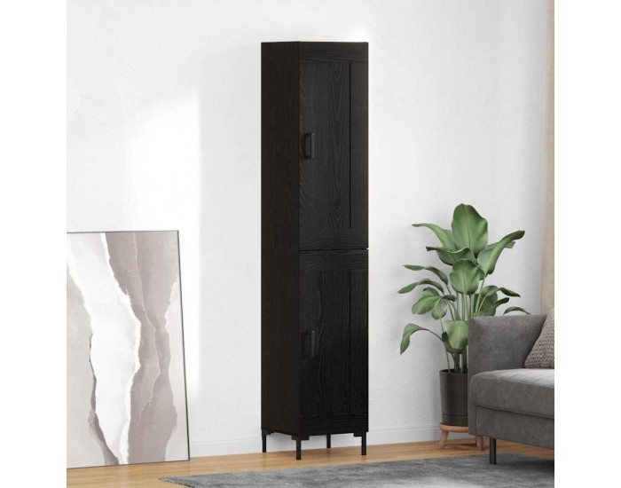 Sonata H Висок шкаф Черния дъб 34,5 x 34 x 180 см Инженерно дърво