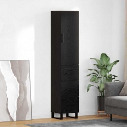 Sonata H Висок шкаф Черния дъб 34,5 x 34 x 180 см Инженерно дърво - Corpuri, vitrine, biblioteci modulare
