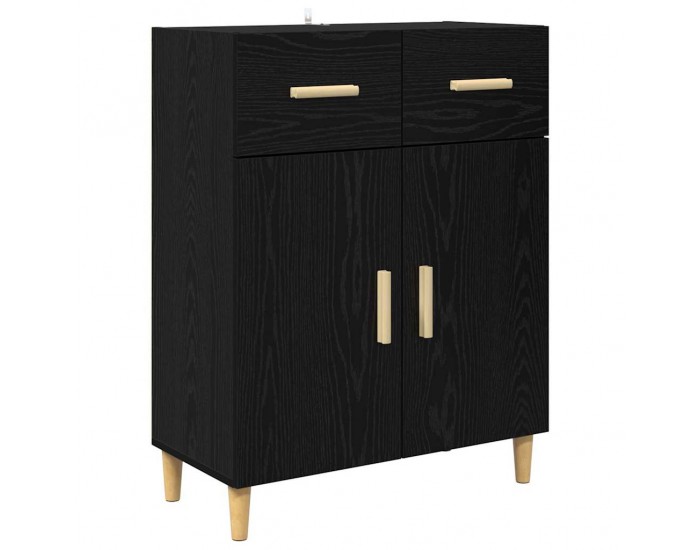 Sonata H Висок шкаф 2 pcs Черния дъб 69,5 x 34 x 180 см Инженерно дърво