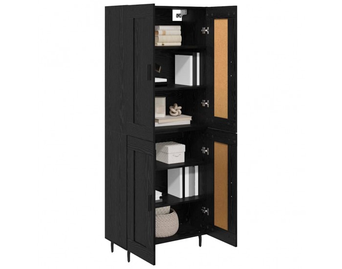 Sonata H Висок шкаф 2 pcs Черния дъб 69,5 x 34 x 180 см Инженерно дърво
