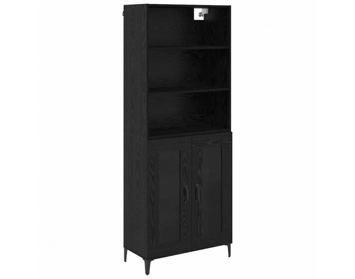 Sonata H Служебен шкаф с чекмедже 2 pcs Черния дъб Инженерно дърво