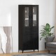 Sonata H Висок шкаф Черния дъб 69,5 x 34 x 180 см Инженерно дърво
