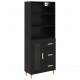 Sonata H Висок шкаф 2 pcs Черния дъб 69,5 x 34 x 180 см Инженерно дърво