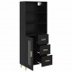 Sonata H Висок шкаф 2 pcs Черния дъб 69,5 x 34 x 180 см Инженерно дърво