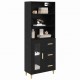 Sonata H Висок шкаф 2 pcs Черния дъб 69,5 x 34 x 180 см Инженерно дърво
