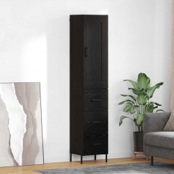 Sonata H Висок шкаф Черния дъб 34,5 x 34 x 180 см Инженерно дърво - Corpuri, vitrine, biblioteci modulare