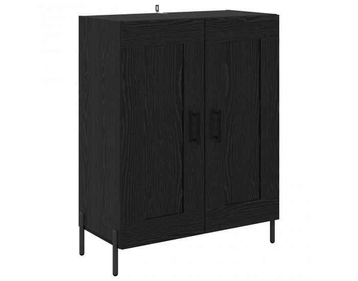 Sonata H Висок шкаф Черния дъб 69,5 x 34 x 180 см Инженерно дърво