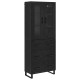 Sonata H Висок шкаф 2 pcs Черния дъб Инженерна дървесина и стъкло