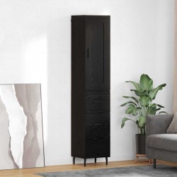 Sonata H Висок шкаф Черния дъб 34,5 x 34 x 180 см Инженерно дърво - Corpuri, vitrine, biblioteci modulare