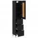 Sonata H Висок шкаф Черния дъб 34,5 x 34 x 180 см Инженерно дърво