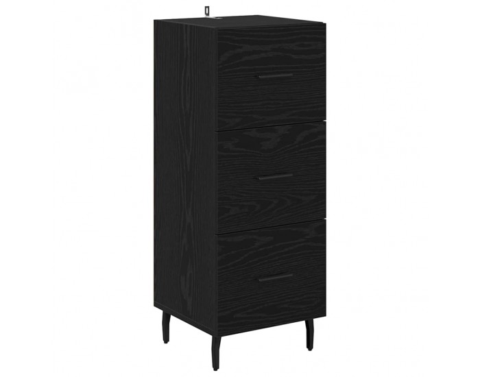 Sonata H Висок шкаф Черния дъб 34,5 x 34 x 180 см Инженерно дърво