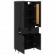 Sonata H Висок шкаф 2 pcs Черния дъб 69,5 x 34 x 180 см Инженерно дърво