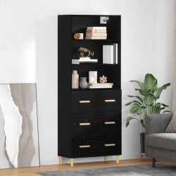 Sonata H Висок шкаф 2 pcs Черния дъб 69,5 x 34 x 180 см Инженерно дърво - Living