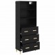 Sonata H Висок шкаф 2 pcs Черния дъб 69,5 x 34 x 180 см Инженерно дърво