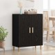 Sonata H Служебен шкаф Черния дъб 70 x 34 x 90 см Инженерно дърво