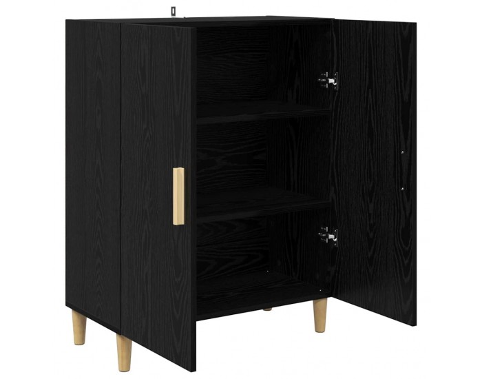 Sonata H Служебен шкаф Черния дъб 70 x 34 x 90 см Инженерно дърво