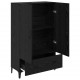 Sonata H Висок шкаф с чекмедже Черния дъб 70 x 31 x 115 см
