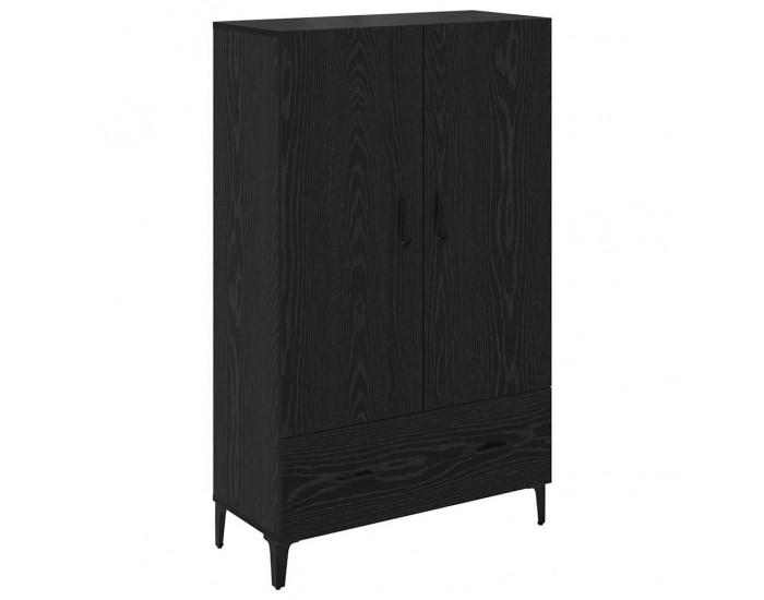 Sonata H Висок шкаф с чекмедже Черния дъб 70 x 31 x 115 см