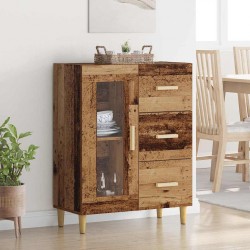 Sonata H Служебен шкаф Старо дърво 69,5 x 34 x 90 см Инженерно дърво - Corpuri, vitrine, biblioteci modulare