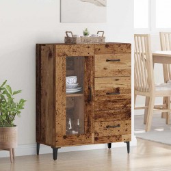 Sonata H Служебен шкаф с чекмедже Старо дърво 69,5 x 34 x 90 см - Corpuri, vitrine, biblioteci modulare