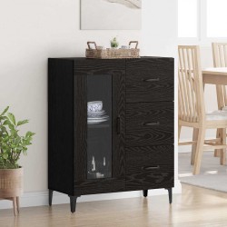 Sonata H Служебен шкаф с чекмедже Черния дъб 69,5 x 34 x 90 см - Corpuri, vitrine, biblioteci modulare