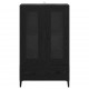 Sonata H Висок шкаф с чекмедже Черния дъб 70 x 31 x 115 см