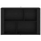 Sonata H Служебен шкаф Черния дъб 80 x 30 x 53 см Инженерно дърво