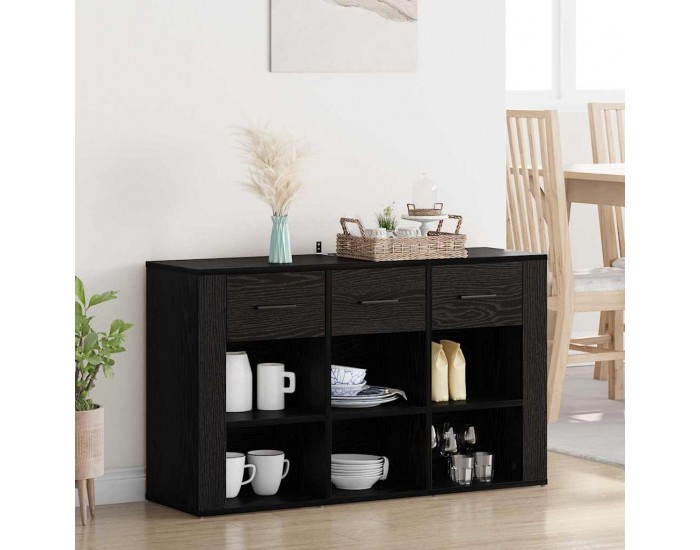 Sonata H Служебен шкаф Черния дъб 100 x 30 x 59,5 см Инженерно дърво