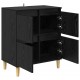 Sonata Bufet Stejar Negru 60 x 35 x 70 cm Lemn prelucrat