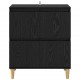 Sonata Bufet Stejar Negru 60 x 35 x 70 cm Lemn prelucrat