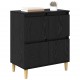 Sonata Bufet Stejar Negru 60 x 35 x 70 cm Lemn prelucrat