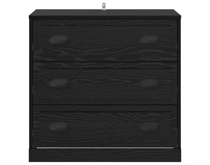 Sonata H Служебен шкаф Черния дъб 70 x 35,5 x 67,5 см Инженерно дърво