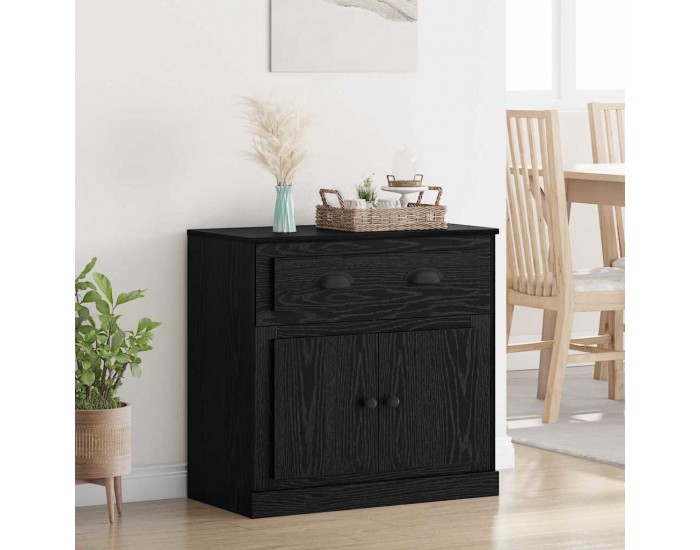 Sonata H Висок шкаф Черния дъб 70 x 35,5 x 67,5 см Инженерно дърво